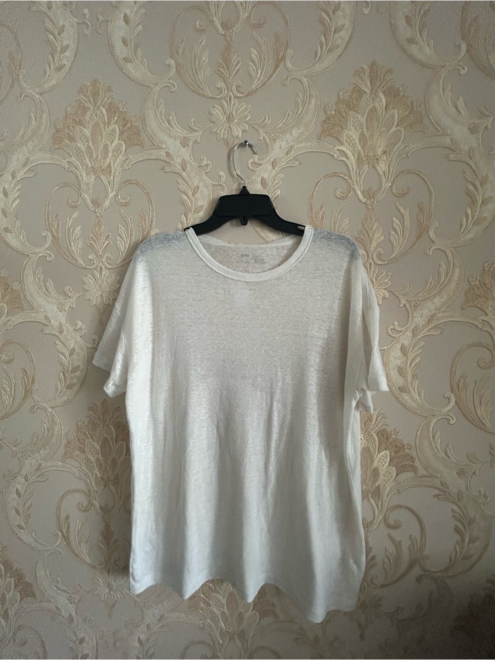 AERIE Men's White Lightweight Blended Crew Tee size xs